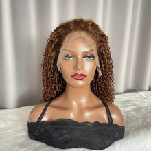 SDD Pixie Curl Wig p4/30 Human Hair 13x4 Lace Frontal Wigs