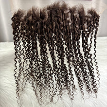 12A Pixie Curls Human Hair Bundles with Lace Closure SDD Color 4 Hair