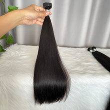 12A Double Drawn Virgin Hair Bundles Straight Human Hair Extensions