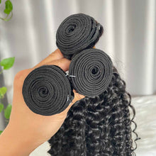 9A Kinky Curly Hair Bundles Natural Color Virgin Human Hair Weft Free Shipping