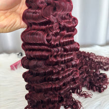 SDD Burmese Curly Human Hair 99J Burmese Curls
