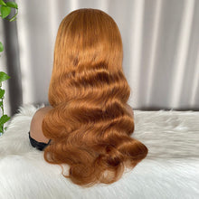 5x5 Closure Wig Body Wave Human Hair Lace Wigs Color 30