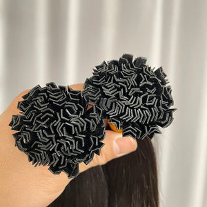 K Tip Hair Extensions Natural Color Straight Human Hair 100g/bundle