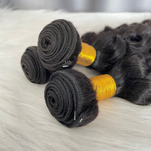 Indian Curly Human Hair Bundles with  Lace Closure Natural Color Virgin Hair