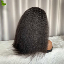 Kinky Straight Headband Wig 100% Human Hair 200% Density 10A Grade