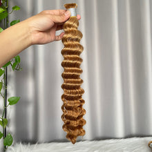 Deep Wave Braiding Hair Bulk Hair Human Hair Extensions 100g per Bundle