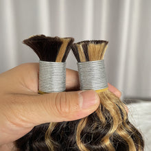 Bulk Hair Extensions for Braiding Hair Deep Wave P4/27 Human Hair
