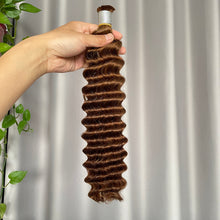 Deep Wave Braiding Hair Bulk Hair Human Hair Extensions 100g per Bundle