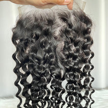 6x6 Closure Water Wave Human Hair Lace Closure Virgin Hair