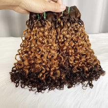 12A Water Curl Hair Double Drawn Color T4/30/4