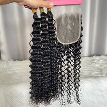 SDD Deep Wave 100% Human Hair Lace Closure & Frontal Hair 12A Grade