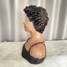 Short Pixie Cut Human Hair Wig 13x4 Lace Wig FLFY110