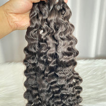 K Tip Hair Extensions Burmese Curly Human Hair 100 gram