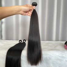 12A Double Drawn Virgin Hair Bundles Straight Human Hair Extensions