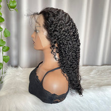 Burmese Curly Human Hair Wigs 13x4 Lace Full Frontal Wig