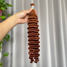 Deep Wave Braiding Hair Bulk Hair Human Hair Extensions 100g per Bundle