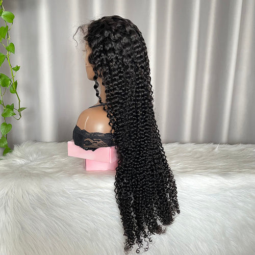 HD Deep Curly 13x4 Frontal Wig Human Hair Lace Wigs
