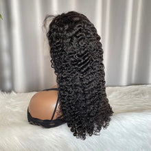Burmese Curly Human Hair Wigs 13x4 Lace Full Frontal Wig