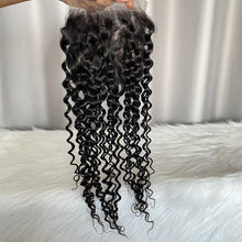 6x6 Closure Water Wave Human Hair Lace Closure Virgin Hair