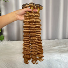 SDD Deep Wave 100% Human Hair Lace Closure & Frontal Hair 12A Color27