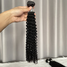 10A Kinky Curly Hair Bundles Natural Color Virgin Human Hair Weft Free Shipping