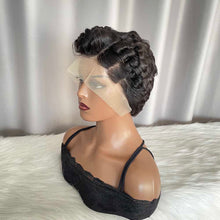 Short Pixie Cut Human Hair Wig 13x4 Lace Wig FLFY110