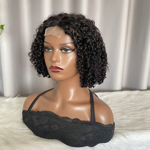 2x6 Closure Pixie Curl Wig SDD Human Hair Lace Wigs