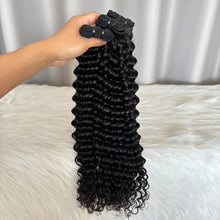 12A Deep Wave Human Hair Bundles Double Drawn Original Hair Weft