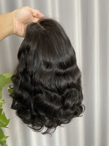 10A Water Curl Lace Wig 100% Human Hair Lace Frontal Wig Water Curl