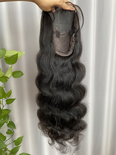10A Body Wave 5x5 Closure Wig Brazilian Human Hair Lace Wigs