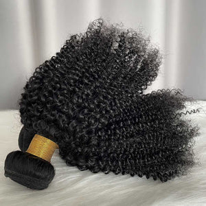 4b/4c Hair Type Afro Kinky Curly Human Hair Bundles