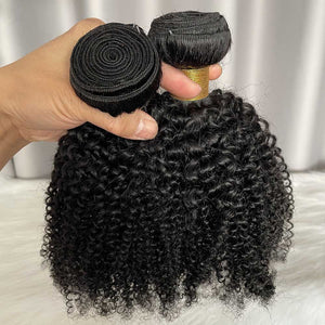 4b/4c Hair Type Afro Kinky Curly Human Hair Bundles