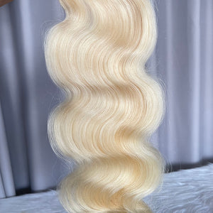 12A 613 Blonde Body Wave Human Hair Bundles 100g Wavy Extensions