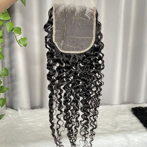 10A Burmese Curly Human Hair Bundles Natural Color Virgin Hair