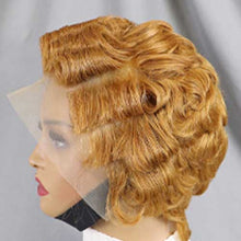 Short Pixie Cut Human Hair Wig 13x4 Lace Wig FLFY110