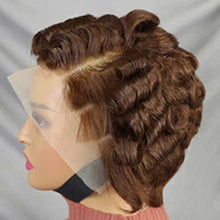 Short Pixie Cut Human Hair Wig 13x4 Lace Wig FLFY110