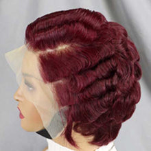 Short Pixie Cut Human Hair Wig 13x4 Lace Wig FLFY110