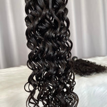 10A Water Wave Hair Bundle Natural Color Virgin Human Hair Weft Free Shipping