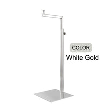 Hair Bundle Display Stand Stainless Steel Adjustable Hair Bundle Holder