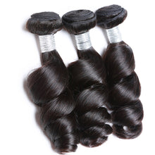 10A Loose Wave Hair Bundles Natural Color Virgin Human Hair Weft Free Shipping