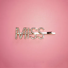 Hair Clips Glittering Letter Hair Pins Twinkle Rhinestone Barrette MOQ 100 Pieces FREE SHIPPING
