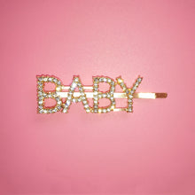 Hair Clips Glittering Letter Hair Pins Twinkle Rhinestone Barrette MOQ 100 Pieces FREE SHIPPING