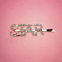 Hair Clips Glittering Letter Hair Pins Twinkle Rhinestone Barrette MOQ 100 Pieces FREE SHIPPING