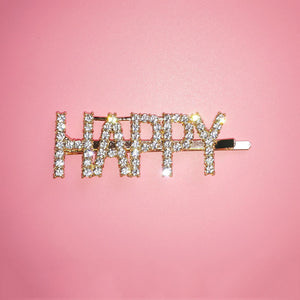 Hair Clips Glittering Letter Hair Pins Twinkle Rhinestone Barrette MOQ 100 Pieces FREE SHIPPING