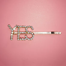 Hair Clips Glittering Letter Hair Pins Twinkle Rhinestone Barrette MOQ 100 Pieces FREE SHIPPING
