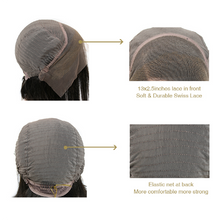 Straight Lace Front Wig 150% Density 8 - 24 Inch Natural Color Human Hair Wigs With Baby Hair