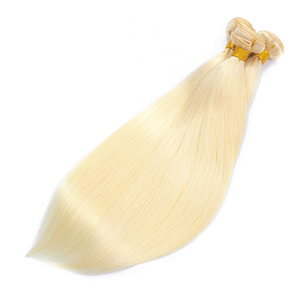 Blonde 613 Peruvian Straight Virgin Hair Bundles 3 or 4 Pieces/Pack 100% Human Hair Weaving