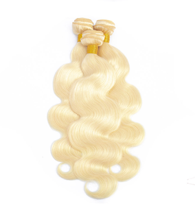 Blonde 613 Peruvian Body Wave Virgin Hair Bundles 3 or 4 Pieces/Pack 100% Human Hair Weaving