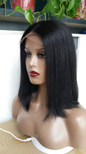 Short  Bob Wig 4x4 Lace Virgin Hair Bob Wig Straight 100% Human Hair Free Shipping
