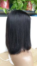 Short  Bob Wig 4x4 Lace Virgin Hair Bob Wig Straight 100% Human Hair Free Shipping